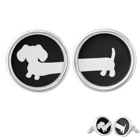 Dachshund Cufflinks, The Smoothe Store