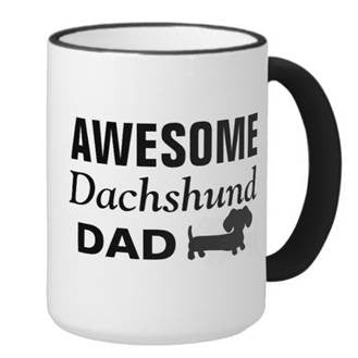 Awesome Dachshund Dad Mug, The Smoothe Store