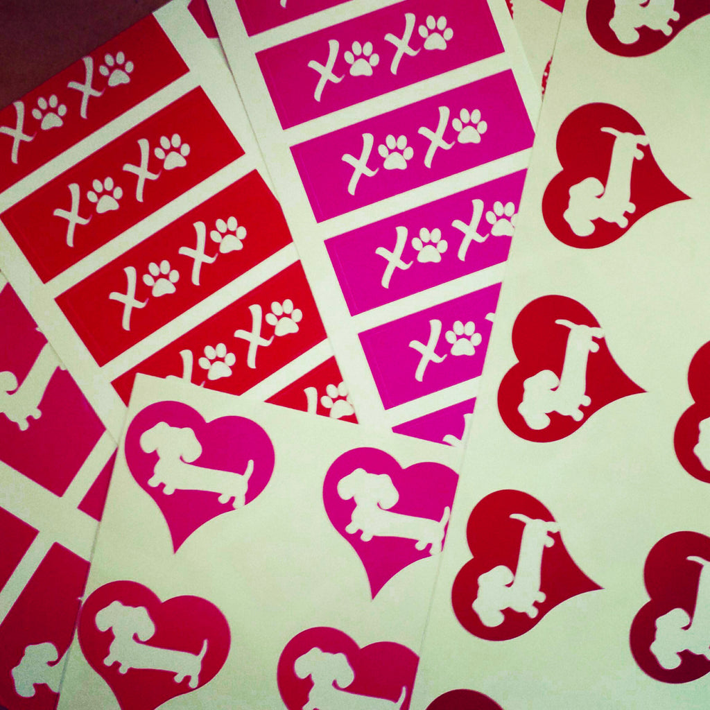 XOXO Puppy Love Envelope Seals, The Smoothe Store