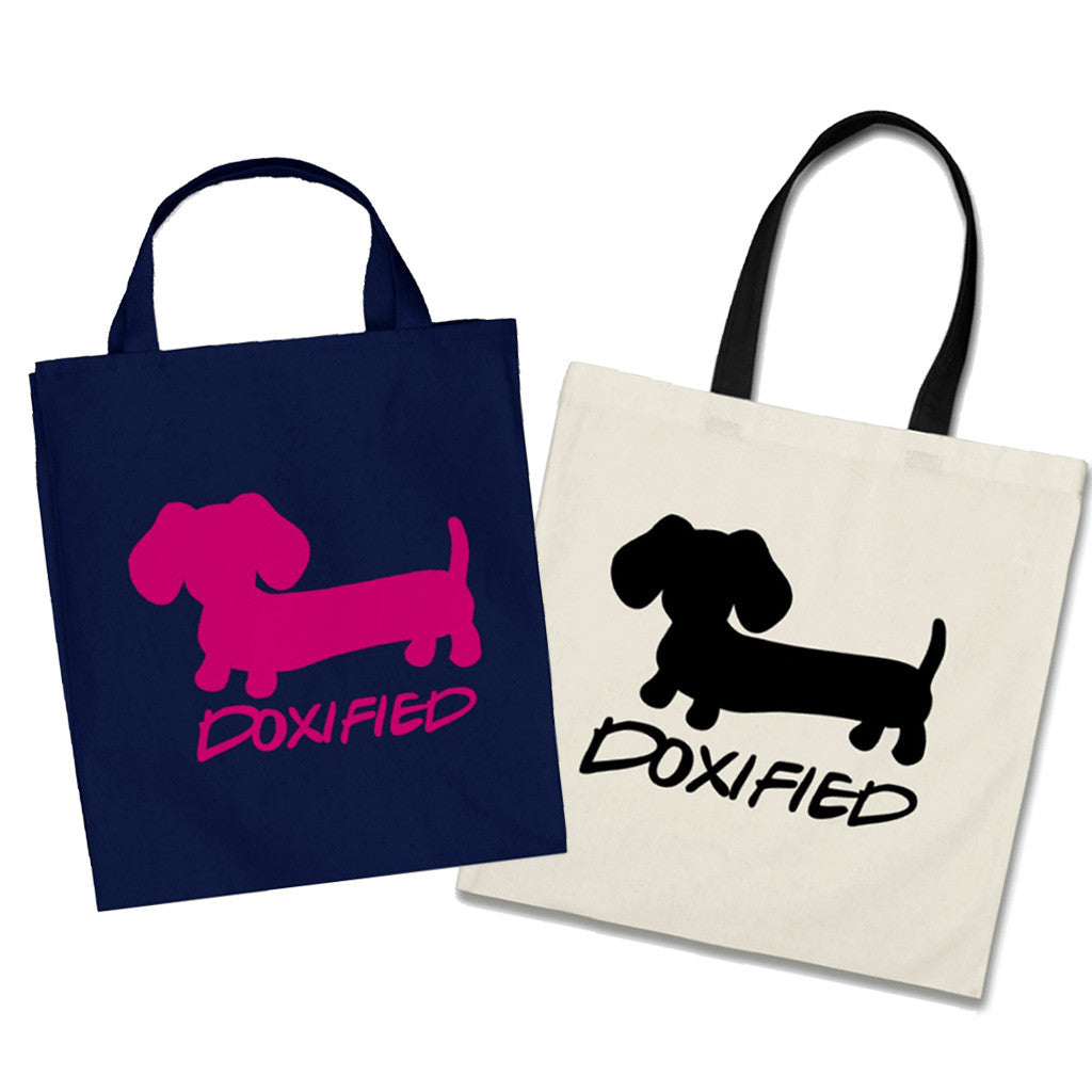 Doxified Wiener Dog Tote Bags, The Smoothe Store