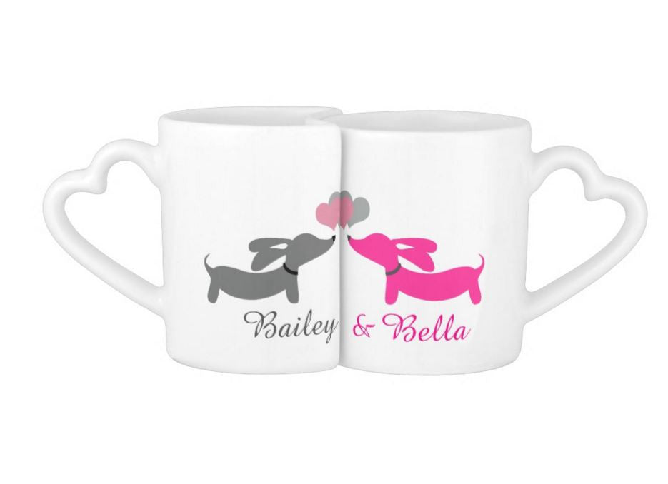 Long on Love Dachshund Mug Set, The Smoothe Store