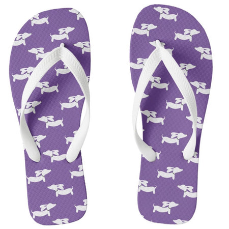 Dachshund Flip Flops Thong Style, The Smoothe Store